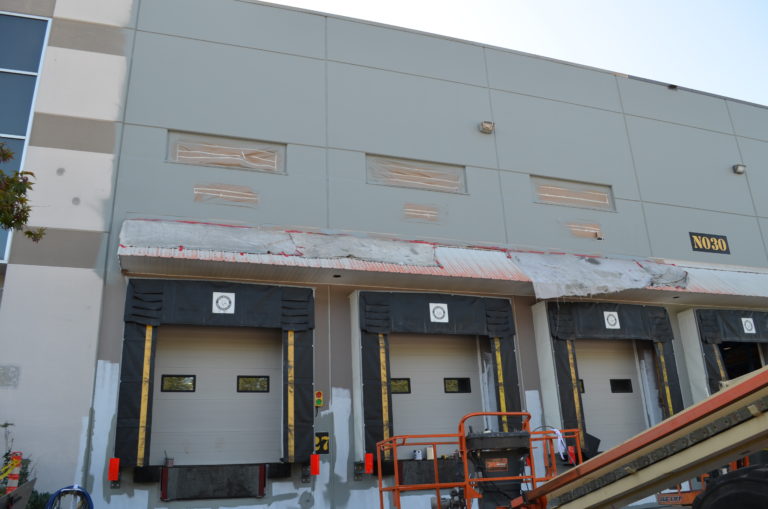 Remdal Commercial Warehouse repaint project by Crestline Painting
