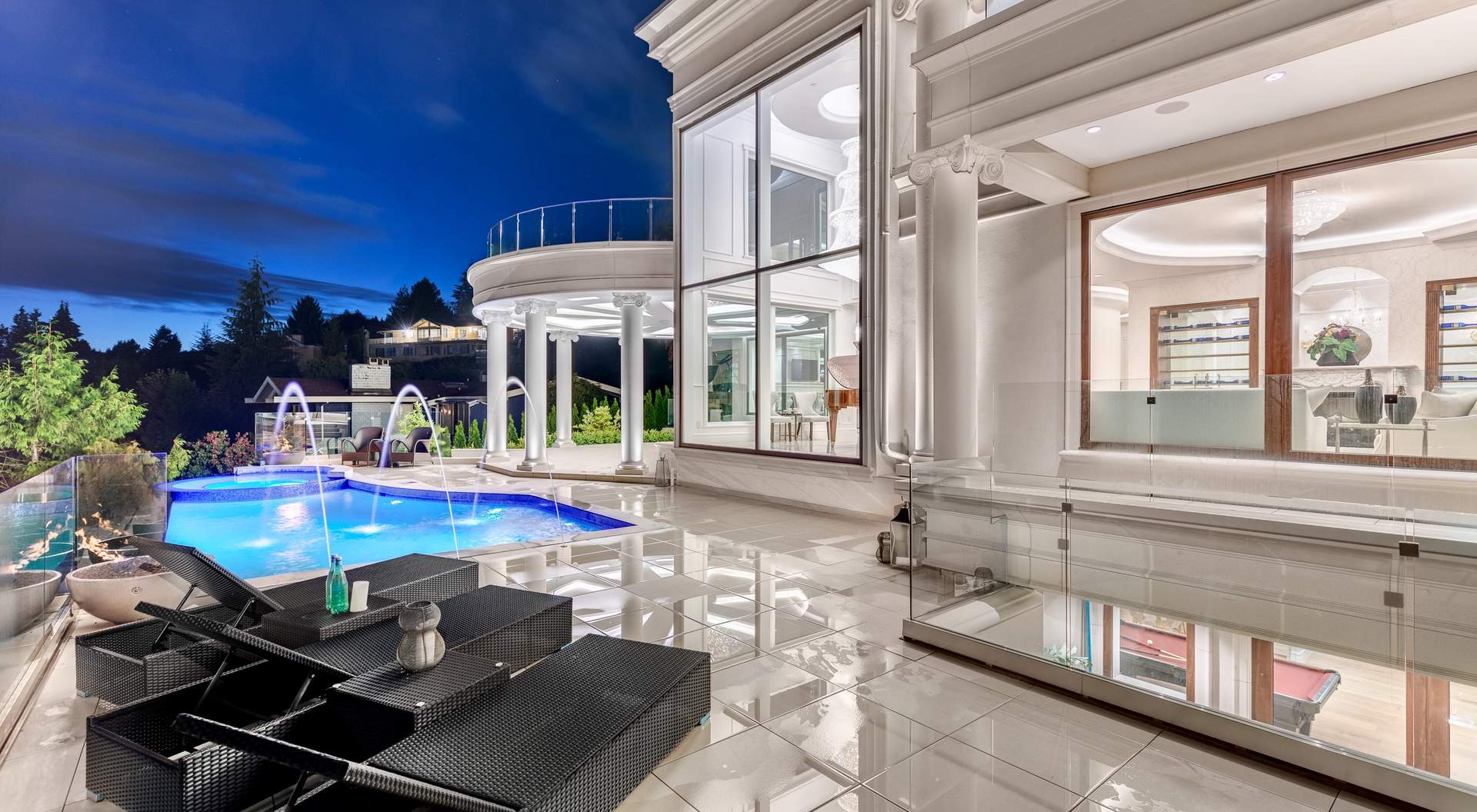 Andover Mansion exterior and interior painting by Crestline Painting