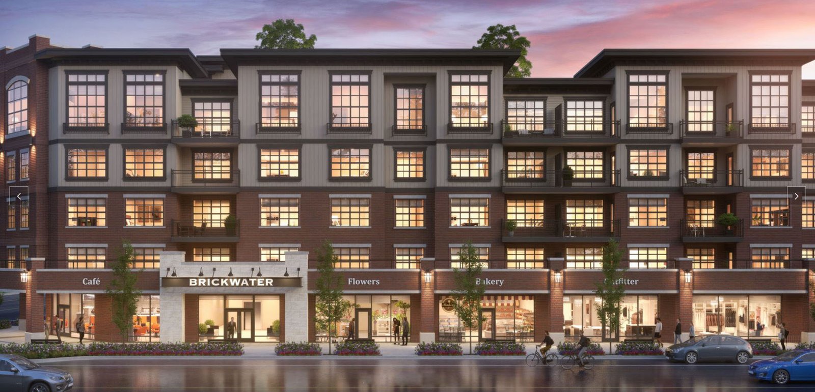 Brickwater Village residential building painting by Crestline Painting